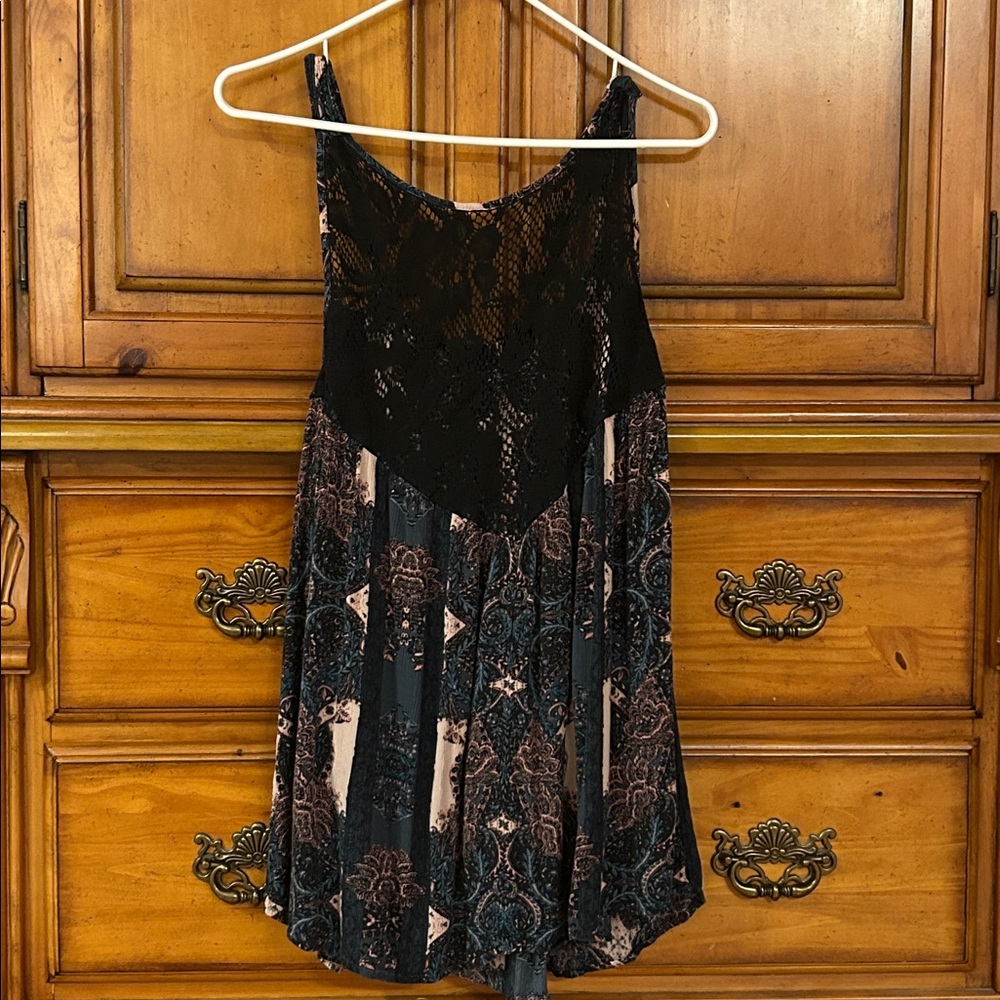 Free People Intimately Free trapeze dress floral size XS